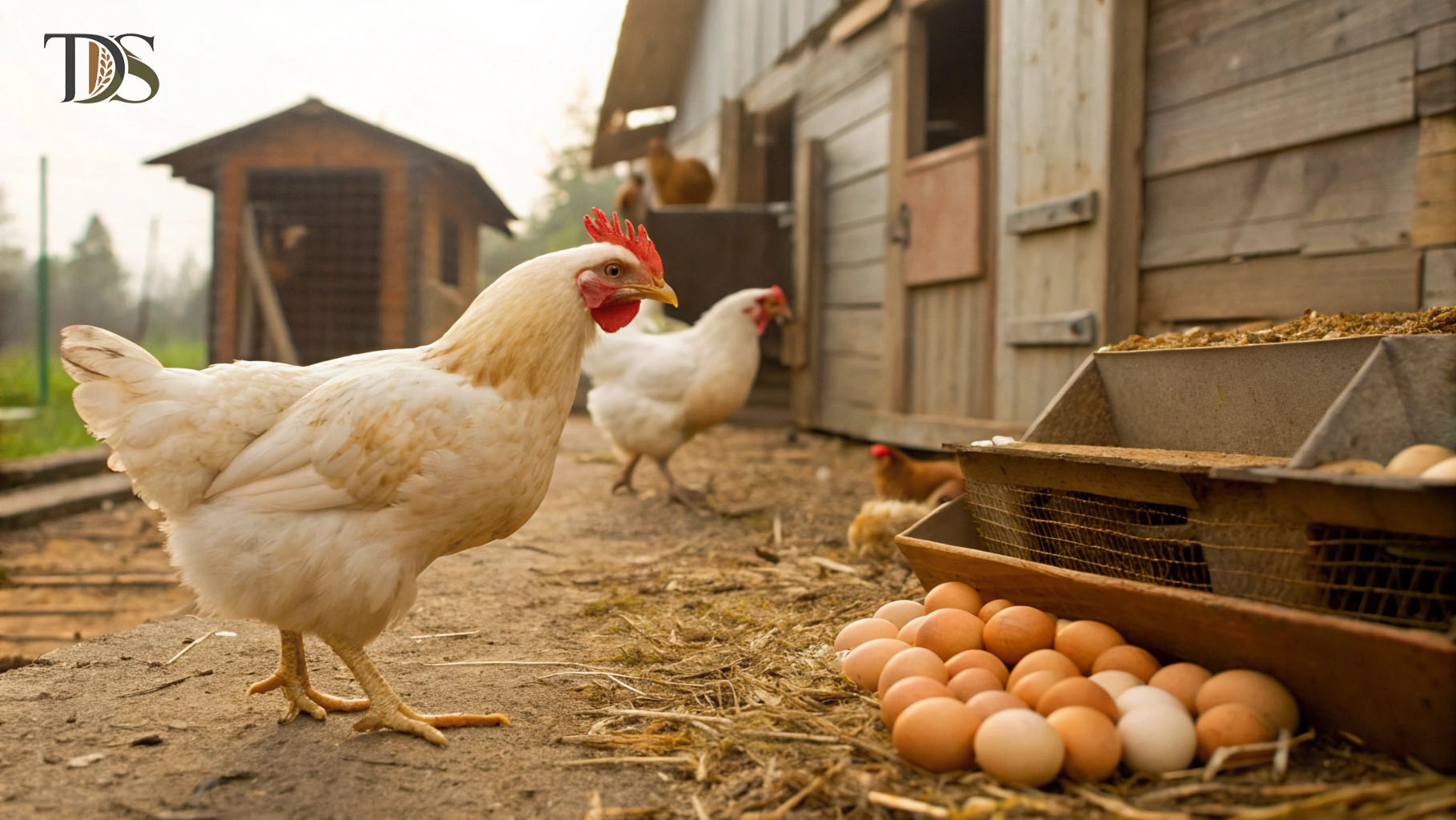 خوراک مرغ تخمگذار